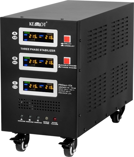 Picture of Kemot Automatyczny trójfazowy stabilizator napicia  KEMOT PROavr-15k