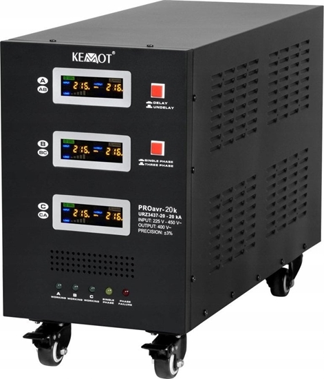 Picture of Kemot Automatyczny trójfazowy stabilizator napicia  KEMOT PROavr-20k