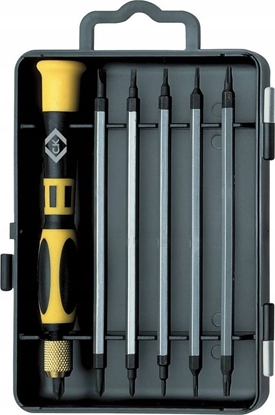Attēls no Kenko C.K. Elektronik og finmekanik Udskiftelig klinge-sæt 7 dele Kærv, Krydskærv Phillips, Torx