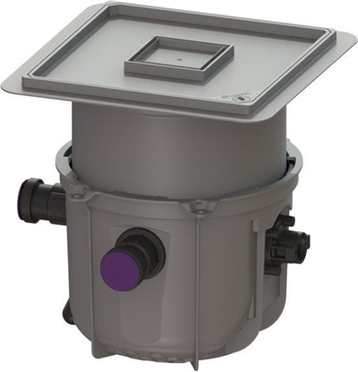 Attēls no Kessel Przepompownia wody brudnej Minilift do zabudowy z pokryw pod pytki