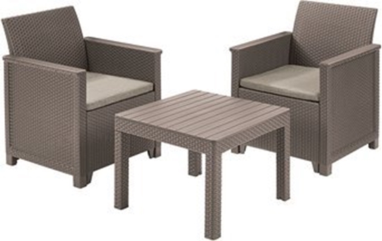 Изображение Keter Meble ogrodowe zestaw Elodie z klasycznym stoem