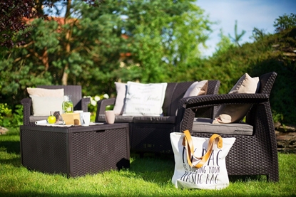 Picture of Keter Sodo bald komplektas Corfu Box Set rudas