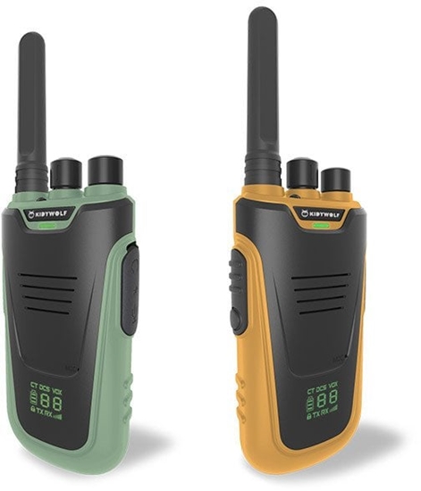 Picture of Kidywolf Walkie-Talkies with Torch green/orange