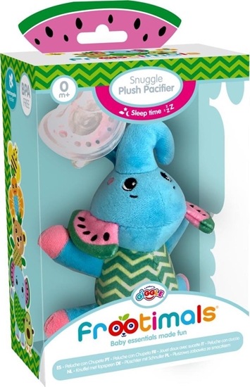 Picture of Kids Euroswan Pluszowa przytulanka ze smoczkiem Melany Melephant Frootimals FT00017 Kids Euroswan