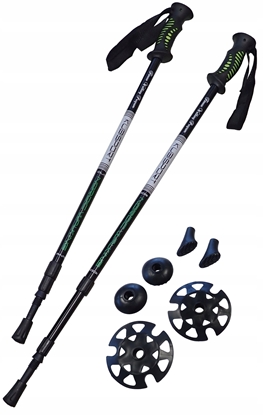 Picture of Kije Trekkingowe do Nordic Walking Skadane Antishock KUBISPORT 72-145 cm