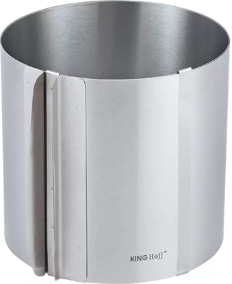 Attēls no KingHoff OBRCZ FORMA DO TORTÓW REGULOWANA 16-30 X 15CM KINGHOFF KH-1793