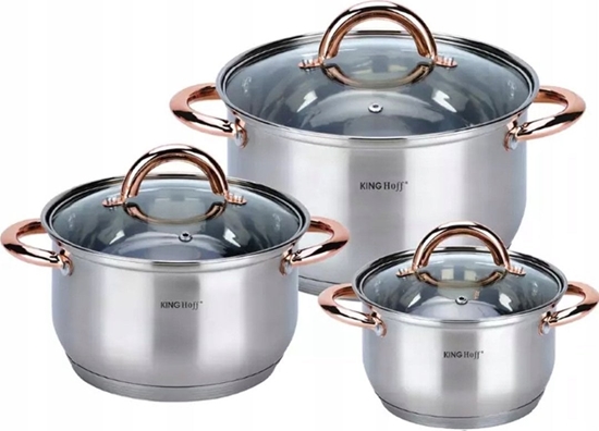 Picture of KingHoff ZESTAW GARNKÓW 6 ELEMENTÓW KINGHOFF KH-1761