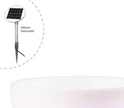 Picture of Kinkiet 8 seasons 8 seasons Shining Curvy Pot XM Solar