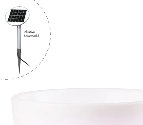 Picture of Kinkiet 8 seasons 8 seasons Shining Curvy Pot XM Solar