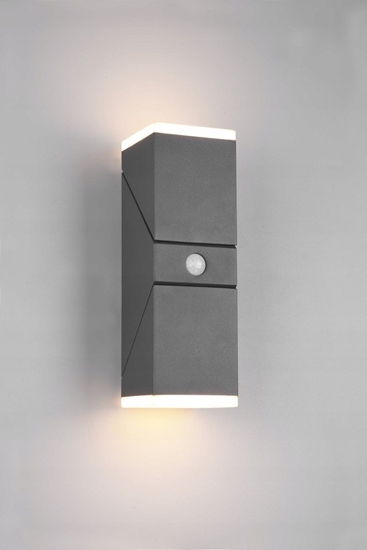 Picture of Kinkiet DELIGHT Trio Avon 270660242 kinkiet lampa cienna zewntrzna IP54 2x7W LED 3000K antracytowy