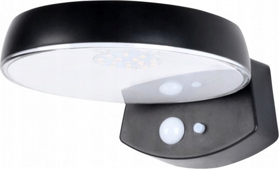 Picture of Kinkiet ECOLIGHT2 Oprawa solarna Ecolight SOE-4 EC20118 kinkiet zewntrzny oprawa cienna 1x1.2W LED 4000K czarna