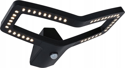 Picture of Kinkiet Paulmann Oprawa elewacyjna ALARA LED 10W 450lm 3000K czujnik ruchu i zmierzchu IP44 230V antracyt / aluminium