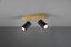 Attēls no Kinkiet Sourcing SPOTLIGHT MARLEY 2XGU10 BLACK/GOLD