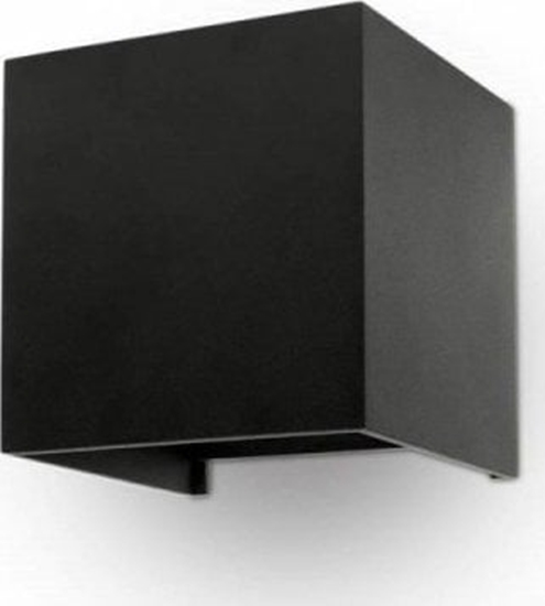 Picture of Kinkiet V-TAC Oprawa cienna V-TAC 5W Kinkiet Góra/Dó Regulowany Czarny Kwadrat IP65 Bridgelux VT-759 3000K 700lm