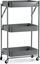 Picture of Kinvara Wózek na Warzywa Szary Stal Plastikowy (29,5 x 78,5 x 45,5 cm)