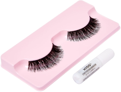 Изображение KISS Sztuczne Rzsy Natural Lashes - Amorous 1 para + klej 1g