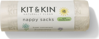 Picture of Kit and Kin Worki biodegradowalne na zuyte pieluszki 60szt.