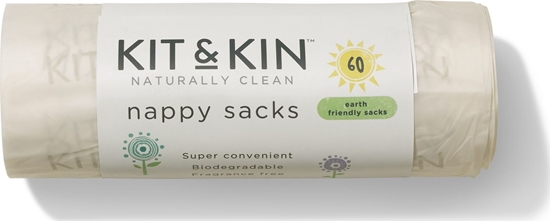 Picture of Kit and Kin Worki biodegradowalne na zuyte pieluszki 60szt.