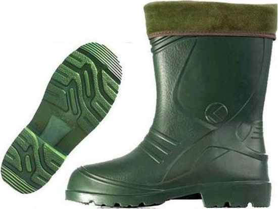Изображение Kiti Kalosze ocieplane EVA zielone 39