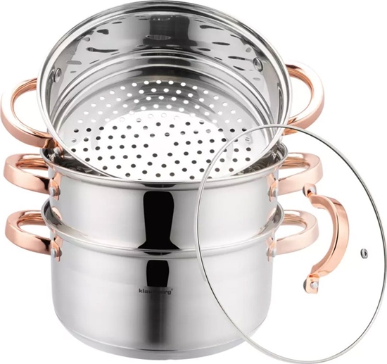 Изображение Klausberg GARNEK NA PAR KLAUSBERG 4 ELEM. 24cm KB-7735 ROSE GOLD