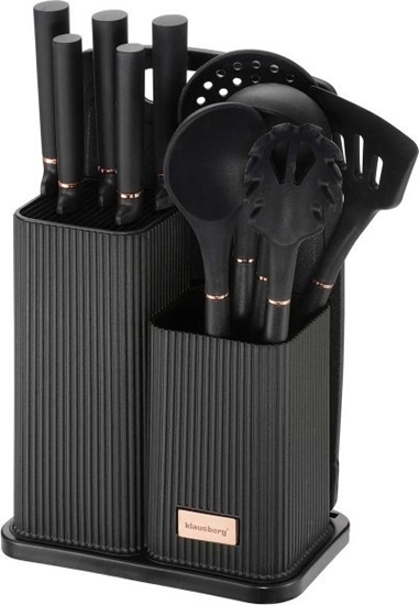 Picture of Klausberg ZESTAW NOY I PRZYBORÓW KUCHENNYCH Z DESK W STOJAKU KLAUSBERG KB-7835