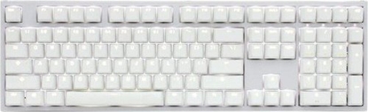 Picture of Klawiatura Ducky Ducky One 2 White Edition PBT Gaming Tastatur, MX-Blue, weiße LED - weiß