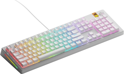 Изображение Klawiatura Glorious Glorious GMMK 3 HE 100 % Custom Gaming-Tastatur - Pre-Built, ANSI (US), Fox HE Switches, weiß