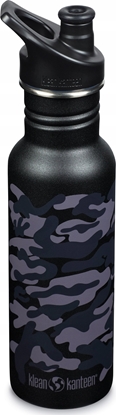 Picture of Klean Kanteen Kanteen Classic Narrow (Sport Cap), 532ml/18oz, Black Camo
