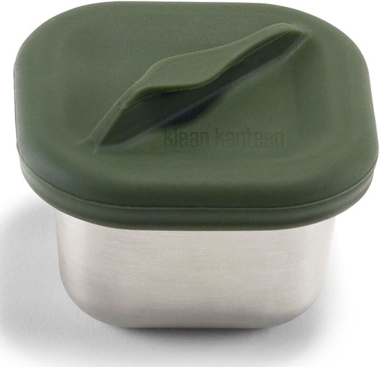 Изображение Klean Kanteen Rise Half Snack Box, 83ml/2.8oz, Brushed Stainless