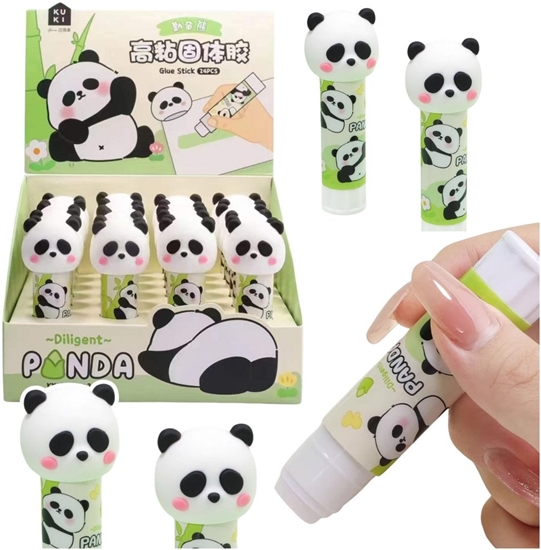 Picture of Klej W Sztyfcie Szkolny Biurowy Kapibara Zielony 3D