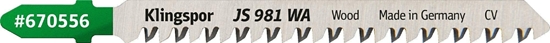 Picture of Klingspor KLINGSPOR BRZESZCZOT DO WYRZYNARKI 100x8x1,7mm JS 981 WA /5szt.