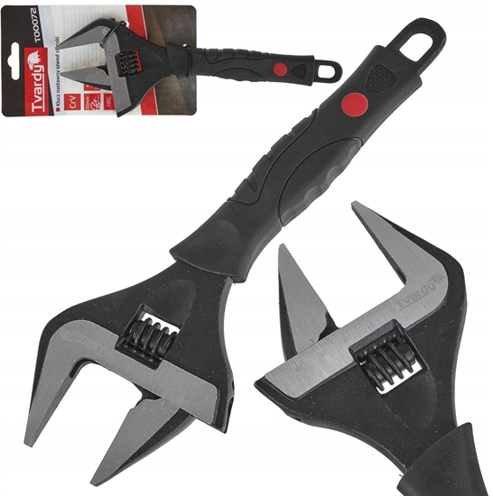 Picture of Klucz nastawny szwed szeroki 10" 50mm CrV (6/36)