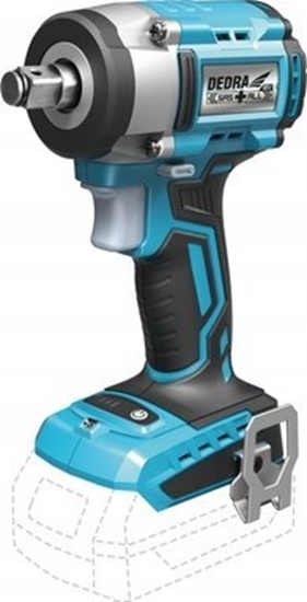 Picture of Klucz udarowy Dedra KLUCZ UDAROWY AKU. BEZSZCZOTKOWY 1/2'' 350NM 18V SAS+