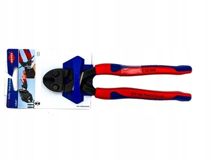 Изображение Knipex CoBolt, Bolt cutter pliers, 5.2 mm, Chromium-vanadium steel, Plastic, Blue, Red, 62 mm