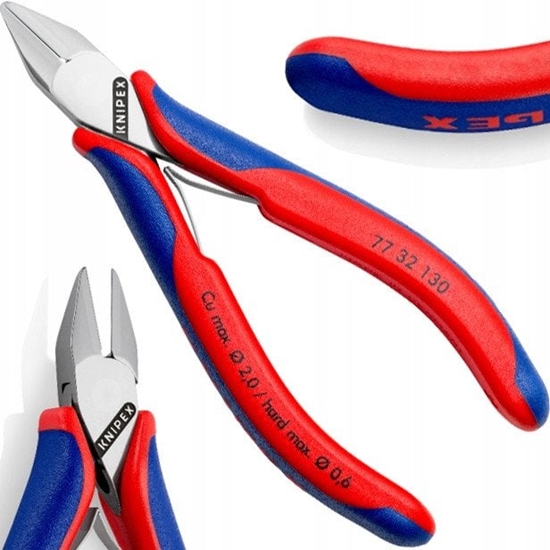 Picture of KNIPEX ELECTRICIANS' SIDE NOSE PLIERS 130mm SHARP