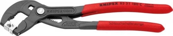 Изображение Knipex Szczypce do mont.opasek do wezy typu CLIC, rekojesci powlek.tworz. sztucz.180mm KNIPEX