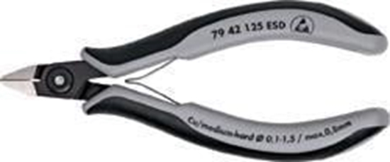 Изображение Knipex Szczypce tnce boczne ESD dla elektroników, precyzyjne KNIPEX