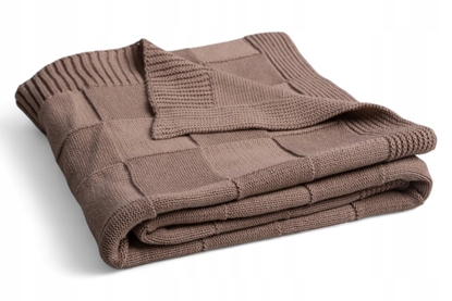 Attēls no Kocyk SQUARE CHECKS z baweny 80x100