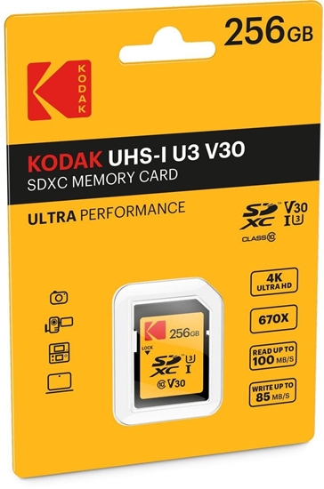 Picture of Kodak SD 256GB UHS-I U3 V30 Ultra