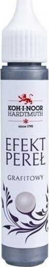 Изображение Koh-i-noor Pisak z efektem perowym grafitowy 30ml