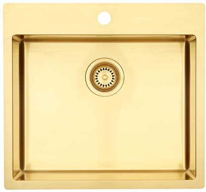 Picture of Køkkenvask Kubus 540 Soft Messing-guld