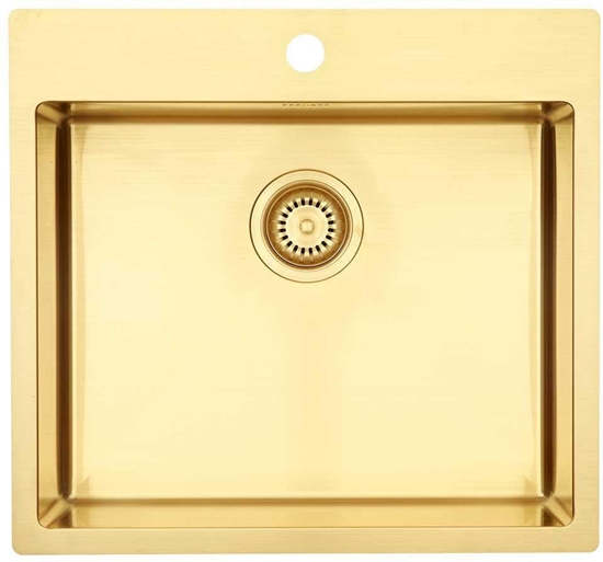 Picture of Køkkenvask Kubus 540 Soft Messing-guld