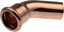 Изображение Kolano nyplowe 45° Copper - 18 (S)KAN-THERM
