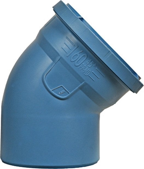 Изображение Kolano PVC POLIphon 075*45^ PP kan.wew.niskoszumowa