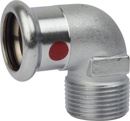 Picture of Kolano SANHA-THERM C-Stahl 90° przejcowe d28x1 GZSANHA