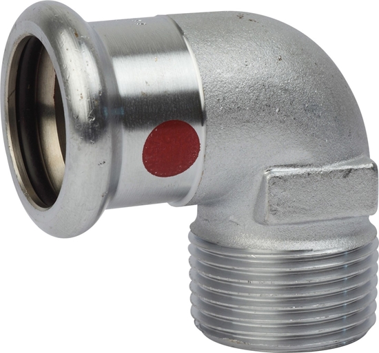 Picture of Kolano SANHA-THERM C-Stahl 90° przejcowe d28x1 GZSANHA