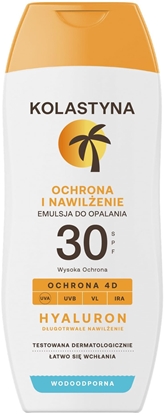 Attēls no KOLASTYNA Ochrona i nawilenie Emulsja do opalania SPF 30 200 ml