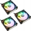 Изображение Kolink Kolink Umbra X 120mm ARGB High Performance PWM Fan Triple Pack - Black
