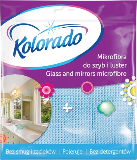 Изображение Kolorado cierka z mikrofibry do Szyb, azienek i Luster 1szt.