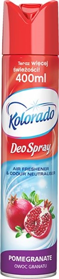 Picture of Kolorado Odwieacz powietrza kolorado Deo Spray-Owoc Granatu 400ml uniwersalny